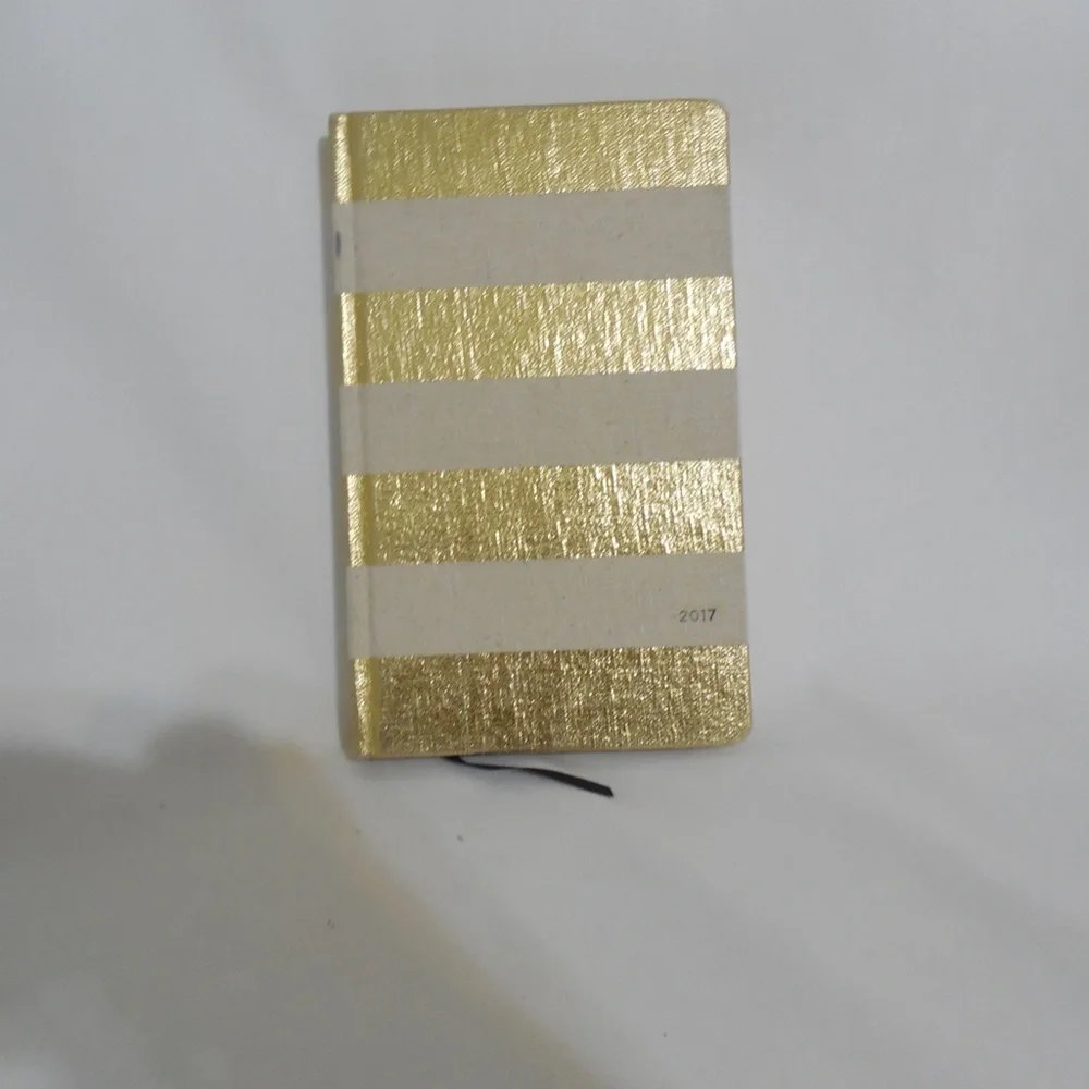 Gold and Beige Kate Spade Agenda